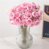 Pequeños Ramos de Rosas Letras a Mano Flores Artificiales 27 Pequeñas Peonías Flores Falsas Atrezzo para Fotografía Flores para Sostener la Novia Adornos para el Hogar