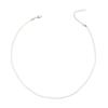 Collar de perlas artificiales estilo coreano para mujer ins simple elegante cadena clavicular ajustable collar de cadena de cuentas de arroz pequeñas