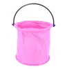 Red para mariposas de acero inoxidable para niños de 85 cm, red de pesca, herramienta telescópica de red de aterrizaje, cubo de pesca para atrapar langostas