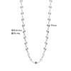 Collar de plata de ley 925 al por mayor para mujer, cadena de hueso de serpiente, diseño de nicho de alta gama, estilo ins, elegantes accesorios de joyería.