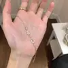Pulseira de Cabacinha Popular Xiaohongshu para Mulheres, Pulseira de Zircônia Retro de Luxo Leve de Alta Qualidade, Nova Pulseira Fulu Estilo Chinês Nacional