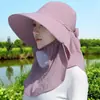 Nuevo Sombrero de Recolección de Té con Protección Solar para Mujer en Verano, Sombrero de Sol de Ala Ancha Transpirable para Trabajo Agrícola, Sombrero de Sol a Prueba de Insectos y Anti-UV