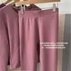 Cocky Kiss10A Traje Térmico Feminino com Trava Térmica e Forro de Lã Camada Base Quente e Confortável para Mulheres