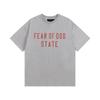 FEAR OF GOD suéter com capuz ESSENTIALS de linha dupla forrado de lã masculino e feminino FOG marca de moda de rua solta casaco