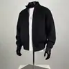 Nuevos suéteres de punto para otoño e invierno, cárdigans para hombres y mujeres, corte ajustado estilo "old money", cuello alto, cálidos, venta al por mayor de fábrica transfronteriza