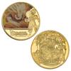 Monedas Conmemorativas de Dragon Ball Son Goku Vegeta Monedas de Anime Monedas de Metal Fundido Mercancía Regalos Coleccionables