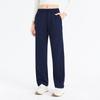 Pantalones Anchos de Verano Nuevos y Fluidos para Mujer Pantalones de Yoga Deportivos Largos Sueltos Alta Elasticidad Pantalones Mágicos Casuales Versátiles de Pierna Recta