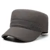 Gorra para Hombre, Nuevo Estilo Primavera y Otoño, Gorra Plana con Visera Solar, Gorra de Béisbol Casual Moderna y Sencilla, Gorra con Visera Solar para Deportes al Aire Libre para Hombre