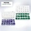Kit de Reparación de Aire Acondicionado para Coche de 270 Piezas Anillos de Sellado Caja de 18 Compartimentos Anillos Tóricos Verdes Venta al por Mayor desde el Fabricante
