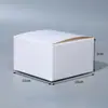 Caixa de Papelão Branca Spot Caixa Retangular Espessa Branca Caixa de Embalagem Caixa Colorida de Papel Branco Caixa de Embalagem para Presente Pode Ser Personalizada