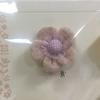 Ropa de Otoño e Invierno Accesorios DIY Flor de Cinco Pétalos Accesorios Ropa Infantil Accesorios para el Cabello Accesorios de Zapato Terciopelo Cuadros Cinco Pétalos