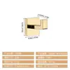 Suministro Exclusivo Transfronterizo para Amazon: Popular Set de Cinco Piezas de Tubo Cuadrado para Colgador de Toallas, Gancho para Ropa, Barra para Toallas, Anillo y Porta Rollos de Papel de Cocina