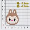 Patch de Silicone de Borracha Macia de PVC Monstro de Desenho Animado DIY Geladeira Chinelos Pequenos Acessórios Joias Capa para Celular Decoração de Copo de Água