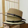 2026 Nuevo Estilo Sombrero de Paja Blanco Puro Cóncavo Protección Solar Sombrero de Sol para Mujeres Sombrero de Playa de Verano Estilo Británico Sombrero de Sol