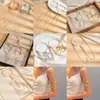 Colección de Pulseras de Brazo, Pulseras Abiertas Metálicas con Flor y Borla Transfronterizas Europeas y Americanas para Mujer, Moda Personalizada, Accesorios de Estilo Marino Sencillo
