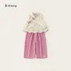 Coleção de Roupas Infantis Estilo Nacional para MeninasConjunto Infantil Estilo Chinês Meninas Vestido Hanfu Qipao Fantasia de Performance para Bebê Menina