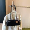 Bolsa de Leopardo de Nicho Outonal para Mulheres, Grande Capacidade, Novo Modelo 2025, Bolsa de Ombro/Axila Casual de Nicho, Bolsa para o Trabalho/Trajeto