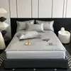 900D Lujo Accesible Jacquard Acondicionado por Aire Alfombra Suave Plegable Lavable a Máquina Clase A Transpirable Alfombra de Salud Verano Hogar Alfombra de Seda de Hielo 1.8