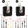 2 juegos de punteros para movimiento de reloj de cuarzo, venta caliente en Amazon, movimiento para reloj de pared DIY, puntero de metal luminoso de madera