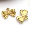 Aço Inoxidável Eletrodeposição a Vácuo Pingente Gravata Borboleta Retrô Criativo DIY Pulseira Colar Pingente Acessórios de Joias