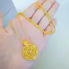 Pingente Bússola Oito Tesouros Dourada Estilo Tradicional Cravejado de Diamantes, Estilo Retro Chinês, Completo e Auspicioso, Pingente de Buda Portátil Que Pode Ser Aberto