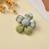 Girasol de Doble Combinación de Colores Relleno de Algodón Accesorios Pasadores para el Cabello de Niños Accesorios para el Cabello Materiales Ropa Materiales para Ropa Broches Decorativos