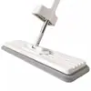 Mop Plano Leve e Limpo, Lavagem Mãos Livres, Uso Doméstico, Limpeza em Um Passo, Mop Absorvente para Preguiçosos, Uso Duplo para Seco e Úmido, Ferramenta Mágica para Limpeza de Pisos