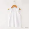 Chaleco de Algodón Lycra Delgado de Verano para Niños y Niñas, Ropa de Bebé, Camiseta Interior de Tirantes