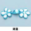 Botão de Flor de Cinco Pétalas Feito à Mão Chinês Botão de Cheongsam Estilo Étnico Roupa Tang Hanfu Casaco Feminino Botão