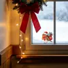 Bolsa de regalo de pájaro pequeño pintado navideño fun-JD208 decoración electrostática para ventana de cristal de ventana de exterior embellecimiento del hogar