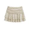 Falda de Lunares Estilo Bm Chica Deseo Puro Verano 2025 Nueva Cintura Alta Dulce Estilo Ballet Falda Corta de Lunares Tipo Pastel