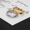 Anillos Mobius de Acero de Titanio Europeos y Americanos Transfronterizos para Parejas, Diseño de Nicho que No se Desvanece, Anillo Liso Venta Directa por Lote