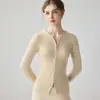 Suéter cárdigan con capucha Conyson 100% cachemira pura para mujer, chaqueta ajustada con cremallera, prenda base que favorece la figura