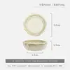 Tigela pequena para comida de animais de estimação com padrão simples de pedra, tigela de cerâmica para hamster, hamster dourado, chinchila, tigela de comida para papagaio, tigela de água anti-derramamento, atacado