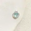 Retención de Color Alta Plata Brillante Incrustada Caja Mágica Espaciadores de Corazón Cuentas Hecho a Mano DIY Pulsera de Cristal Perla Collar Accesorios de Cuentas