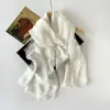 Protetor Solar de Verão Outono Faixa de Cabeça Fina Lenço para Mulheres Estilo Coreano Francês Renda Branca Floral Seda Lenço Versátil para Passeios