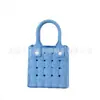 Fábrica en stock eva Compra Cesta de Verduras Bolsa de Almacenamiento de Gran Capacidad Bolsa de Playa Transfronteriza Bolso de Hombro de Moda con Agujeros