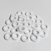 Junta pequeña de PTFE Junta de teflón Almohadilla de brida de PTFE Anillo de retención de PTFE PTFE PTFE Piezas de PTFE