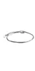 Pulsera para pareja para hombre y mujer un par de regalo de San Valentín tendencia de moda simple cadena lisa amantes pulsera cadena hueso de serpiente