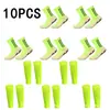 Set de 10 Piezas de Leggings de Compresión Meikeduo Más Vendidos, Leggings Deportivos Absorbentes de Sudor, Calcetines para Pantorrilla, Calcetines Antideslizantes para Fútbol