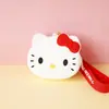 Monedero Llavero Sanrio Lindo Kuromi Colgante Billetera Encanto Bolsa Muñeco Máquina Regalo Pequeño