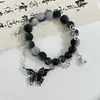 Atacado Spot Pulseira Borboleta Super Fada Melhor Amiga Verão Borboleta Dopamina Dançante Joias de Alto Padrão Presente
