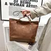 Bolso Tote de Gran Capacidad para Mujer 2025 Nuevo Moda Otoño e Invierno Bolso de Hombro para Viajes Diarios y Llevar Bolsas Grandes al Salir