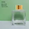 En stock 50 ml100 ml150 ml200 ml botella cuadrada de aromaterapia botella de aceite esencial botella desodorante para inodoro botella de vidrio volátil