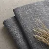 Tela Engrosada para Tapicería de Sofá, Tela Gruesa de Lino, Mantel Tejido Rígido, Cojín Decorativo, Fondo, Taslán Engrosado Encriptado 280t