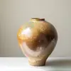 Nuevo Jarrón de Gres Estilo Chinoiserie, Adornos Cerámicos Retro Estilo Wabi-sabi para Hotel B&b, Decoraciones para Sala de Estar del Hogar, Macetas de Cerámica Antigua