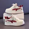 Zapatillas bajas para niños, nuevo modelo de otoño, zapatos blancos para estudiantes, zapatos antideslizantes de suela blanda para niños, zapatillas deportivas casuales para niños, zapatos para niñas