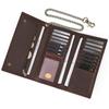 Cartera de Cuero Genuino para Hombre, Billetera para Monedas de Cuero Crazy Horse con Múltiples Ranuras para Tarjetas y Llavero, Bolso Cruzado de Cuero Genuino para Hombre con 70% de Descuento