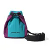 Mochila de Montañismo, Mochila con Cierre de Cordón de Gran Capacidad, Bolso Casual para Mujer de Color Contrastante, Bolso de Hombro Cruzado Moderno Estilo Coreano Estilo Universitario 2026