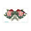 Colección Rui Ka Long: Pegatinas de Tatuaje con Patrón Seductivo para Clavícula y Pecho, Pegatinas de Tatuaje Sexy, Diseño Floral de Larga Duración con un Toque de Lujo